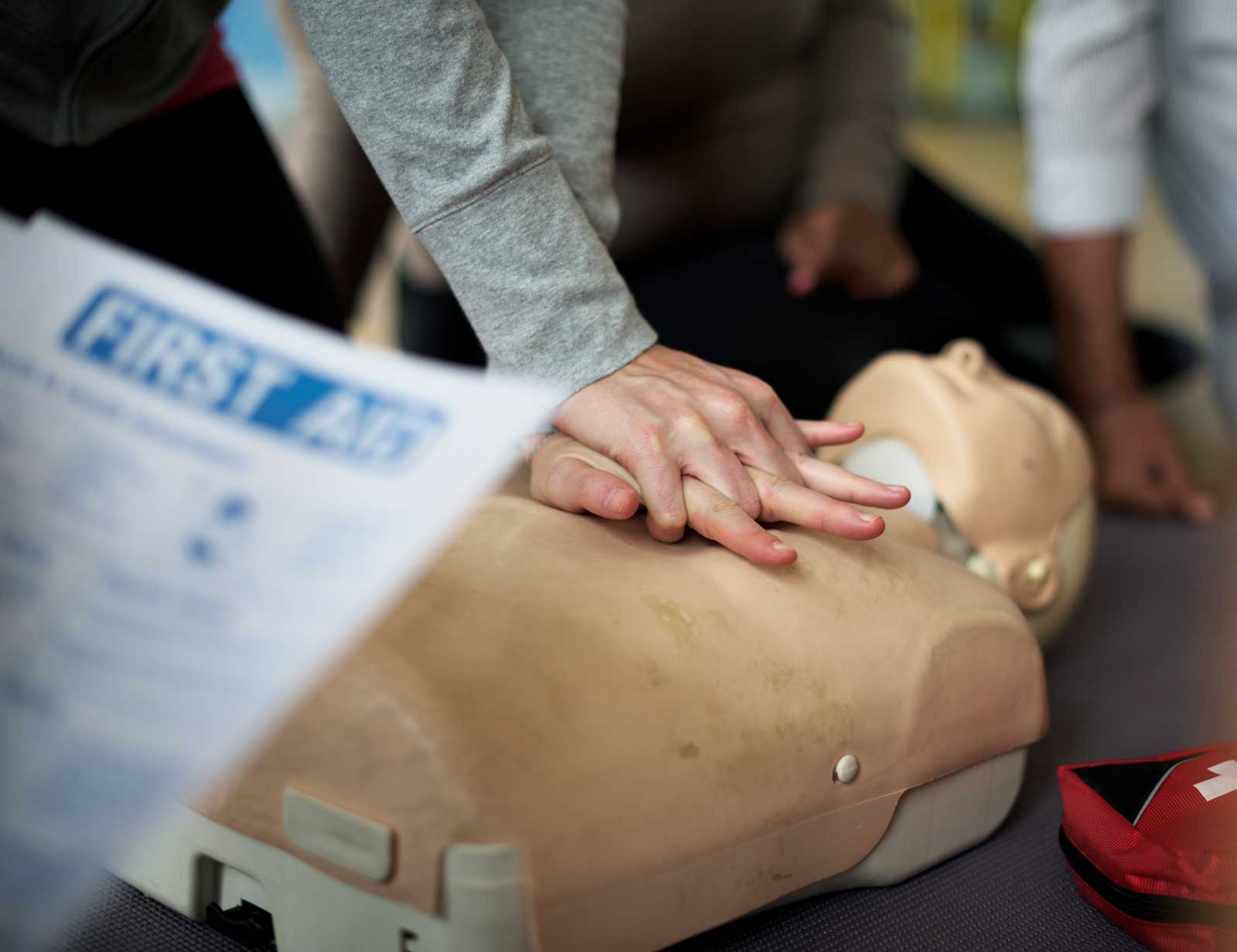 What is CPR (cardiopulmonary resuscitation) and what happens during CPR
